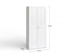 2.06.01.050.4 МАКС шкаф 2 двери 100х61х233 серый RU в Соликамске - solikamsk.ok-mebel.com | фото 4