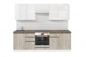 АНТИКА Кухонный гарнитур Базис (2400 мм) в Соликамске - solikamsk.ok-mebel.com | фото 3