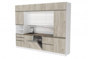 АНТИКА Кухонный гарнитур Экстра 5 (3000 мм) в Соликамске - solikamsk.ok-mebel.com | фото 4