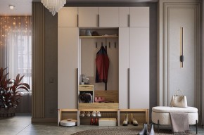 БАСКО Прихожая К9 (кашемир) в Соликамске - solikamsk.ok-mebel.com | фото 2