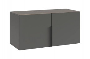 БАСКО Антресоль двухдверная L800 (графит) в Соликамске - solikamsk.ok-mebel.com | фото