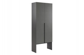 БАСКО Шкаф двухдверный L800 (графит) в Соликамске - solikamsk.ok-mebel.com | фото