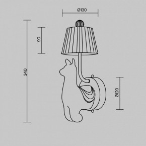 Бра Maytoni Senor Alpaca MOD377WL-L6W3K в Соликамске - solikamsk.ok-mebel.com | фото 9