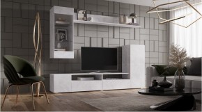 ДАЛЛАС Гостиная (модульная) цемент светлый в Соликамске - solikamsk.ok-mebel.com | фото