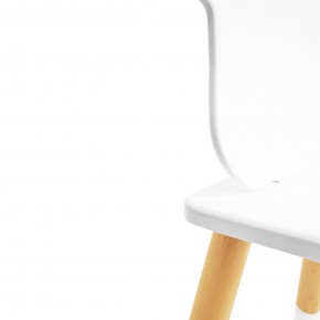 Детский комплект стол и стул «Мишка» Rolti Baby (белый/береза, массив березы/мдф) в Соликамске - solikamsk.ok-mebel.com | фото 5