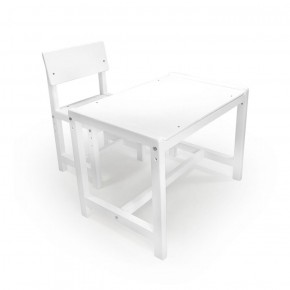 Детский растущий комплект стол и стул Я САМ "Лофт" (Белый, Белый) в Соликамске - solikamsk.ok-mebel.com | фото 1