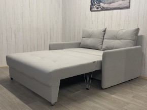 Диван Комфорт-7 БД 1200 УП (ППУ) велюр Luma 13 в Соликамске - solikamsk.ok-mebel.com | фото 2