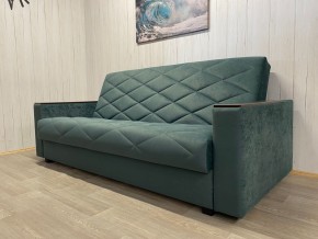 Диван Престиж-15 (НПБ+МДФ) велюр Sensey bottle green в Соликамске - solikamsk.ok-mebel.com | фото 3