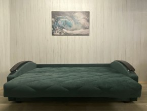 Диван Престиж-16 (НПБ+МДФ) велюр Sensey bottle green в Соликамске - solikamsk.ok-mebel.com | фото 3