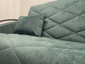 Диван Престиж-16 (НПБ+МДФ) велюр Sensey bottle green в Соликамске - solikamsk.ok-mebel.com | фото 6