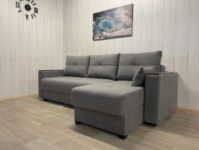 Диван угловой Комфорт-3 (НПБ+МДФ) велюр Galaxy Lite 26 в Соликамске - solikamsk.ok-mebel.com | фото 2