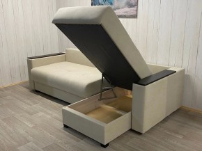 Диван угловой Комфорт-3 (НПБ+МДФ) велюр Luma 01 в Соликамске - solikamsk.ok-mebel.com | фото 8