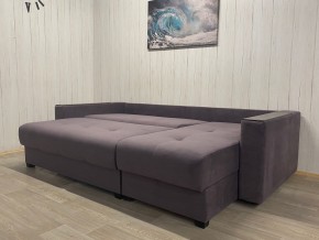 Диван угловой Комфорт-3 (НПБ+МДФ) велюр Monaco 8 в Соликамске - solikamsk.ok-mebel.com | фото 3