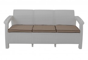 Диван Yalta Premium Sofa 3 Set (Ялта) белый (+подушки под спину) в Соликамске - solikamsk.ok-mebel.com | фото 2