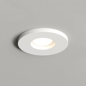 DK2036-WH Встраиваемый светильник влагозащ., IP 44, до 15 Вт, GU10, LED, белый, алюминий в Соликамске - solikamsk.ok-mebel.com | фото
