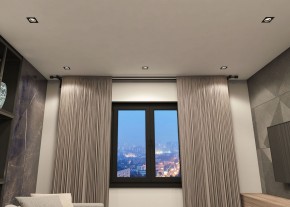 DK2061-BK Встраиваемый светильник IP 20, до 15 Вт, GU10, LED, черный, алюминий в Соликамске - solikamsk.ok-mebel.com | фото 3