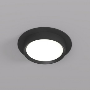 DK2090-BK Встраиваемый светильник FLAT, IP 20, до 15 Вт, GX53, LED, черный, алюминий в Соликамске - solikamsk.ok-mebel.com | фото