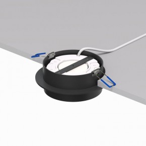 DK2090-BK Встраиваемый светильник FLAT, IP 20, до 15 Вт, GX53, LED, черный, алюминий в Соликамске - solikamsk.ok-mebel.com | фото 4