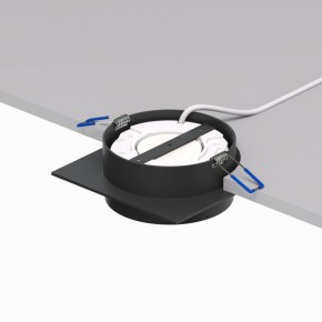 DK2091-BK Встраиваемый светильник FLAT, IP 20, до 15 Вт, GX53, LED, черный, алюминий в Соликамске - solikamsk.ok-mebel.com | фото 4