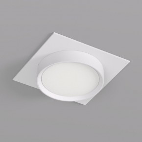 DK2091-WH Встраиваемый светильник FLAT, IP 20, до 15 Вт, GX53, LED, белый, алюминий в Соликамске - solikamsk.ok-mebel.com | фото 2