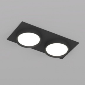 DK2092-BK Встраиваемый светильник FLAT, IP 20, до 15 Вт, GX53, LED, черный, алюминий в Соликамске - solikamsk.ok-mebel.com | фото 4