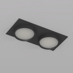 DK2092-BK Встраиваемый светильник FLAT, IP 20, до 15 Вт, GX53, LED, черный, алюминий в Соликамске - solikamsk.ok-mebel.com | фото 5