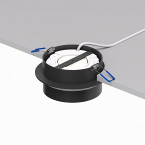 DK2100-BK Встраиваемый светильник NIKO, IP 20, до 15 Вт, GX53, LED, черный, акрил, алюминий в Соликамске - solikamsk.ok-mebel.com | фото 4