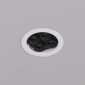 DK2510-WB Встраиваемый светильник SPACE со светодиодом d65 220V 8W 38° 4000К IP20 белый/черный алюминий в Соликамске - solikamsk.ok-mebel.com | фото 2