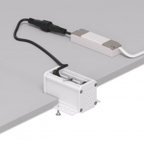 DK2530-WB Встраиваемый светильник SPACE со светодиодом под шпатлевку L69mm 220V 6W 38° 4000К IP20 белый/черный алюминий в Соликамске - solikamsk.ok-mebel.com | фото 5