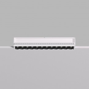 DK2532-WB Встраиваемый светильник SPACE со светодиодом под шпатлевку L240mm 220V 20W 38° 4000К IP20 белый/черный алюминий в Соликамске - solikamsk.ok-mebel.com | фото 3