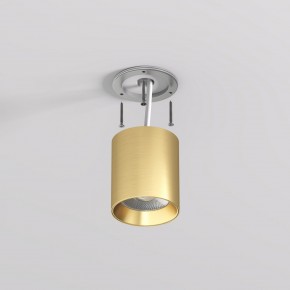 DK2610-SB Накладной светильник SHINE TUBE со светодиодом, D70*H80, IP20, 3000К, 10W, RA?90, сатинированная латунь, алюминий в Соликамске - solikamsk.ok-mebel.com | фото 3