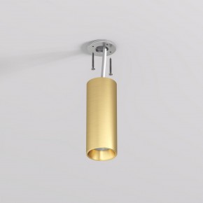 DK2615-SB Накладной светильник SHINE TUBE со светодиодом, D45*H115, IP20, 3000К, 7W, RA?90, сатинированная латунь, алюминий в Соликамске - solikamsk.ok-mebel.com | фото 3