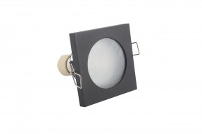 DK3015-BK Встраиваемый светильник влагозащ., IP 44, 50 Вт, GU10, черный, алюминий в Соликамске - solikamsk.ok-mebel.com | фото 4