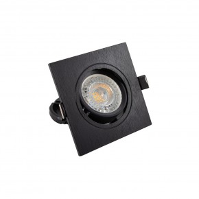 DK3021-BK Встраиваемый светильник, IP 20, 10 Вт, GU5.3, LED, черный, пластик в Соликамске - solikamsk.ok-mebel.com | фото 2