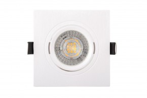 DK3021-WH Встраиваемый светильник, IP 20, 10 Вт, GU5.3, LED, белый, пластик в Соликамске - solikamsk.ok-mebel.com | фото 2
