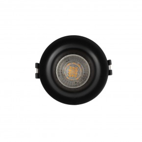 DK3024-BK Встраиваемый светильник, IP 20, 10 Вт, GU5.3, LED, черный, пластик в Соликамске - solikamsk.ok-mebel.com | фото 2
