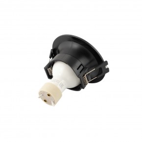 DK3024-BK Встраиваемый светильник, IP 20, 10 Вт, GU5.3, LED, черный, пластик в Соликамске - solikamsk.ok-mebel.com | фото 3