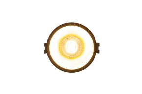 DK3026-BG Встраиваемый светильник, IP 20, 10 Вт, GU5.3, LED, черный/золотой, пластик в Соликамске - solikamsk.ok-mebel.com | фото 2
