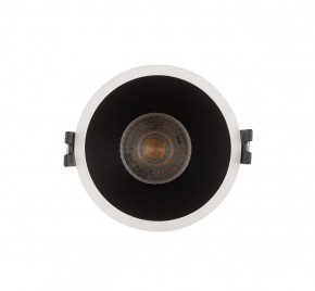 DK3026-WB Встраиваемый светильник, IP 20, 10 Вт, GU5.3, LED, белый/черный, пластик в Соликамске - solikamsk.ok-mebel.com | фото