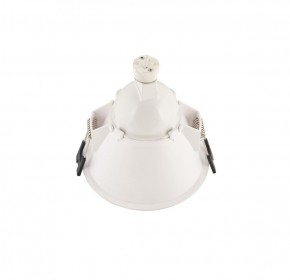 DK3026-WG Встраиваемый светильник, IP 20, 10 Вт, GU5.3, LED, белый/золотой, пластик в Соликамске - solikamsk.ok-mebel.com | фото 3
