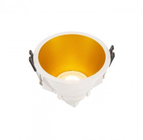 DK3026-WG Встраиваемый светильник, IP 20, 10 Вт, GU5.3, LED, белый/золотой, пластик в Соликамске - solikamsk.ok-mebel.com | фото 4