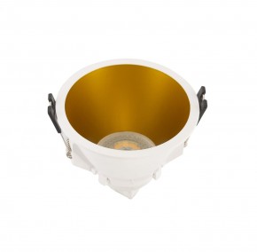 DK3026-WG Встраиваемый светильник, IP 20, 10 Вт, GU5.3, LED, белый/золотой, пластик в Соликамске - solikamsk.ok-mebel.com | фото 2