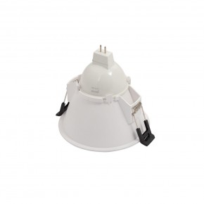DK3026-WH Встраиваемый светильник, IP 20, 10 Вт, GU5.3, LED, белый, пластик в Соликамске - solikamsk.ok-mebel.com | фото 3