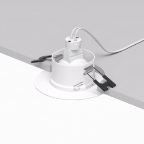 DK3028-WH Встраиваемый светильник, IP 20, 10 Вт, GU5.3, LED, белый, пластик в Соликамске - solikamsk.ok-mebel.com | фото 3