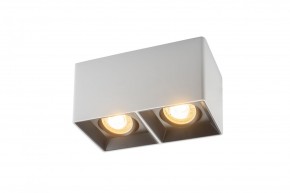 DK3035-WB Светильник накладной IP 20, 10 Вт, GU5.3, LED, белый/черный, пластик в Соликамске - solikamsk.ok-mebel.com | фото