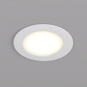 DK3046-WH Встраиваемый светильник, IP 20, 5Вт, LED, белый, пластик в Соликамске - solikamsk.ok-mebel.com | фото