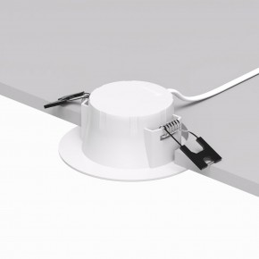 DK3046-WH Встраиваемый светильник, IP 20, 5Вт, LED, белый, пластик в Соликамске - solikamsk.ok-mebel.com | фото 4