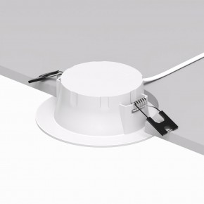 DK3048-WH Встраиваемый светильник, IP 20, 7Вт, LED, белый, пластик в Соликамске - solikamsk.ok-mebel.com | фото 3