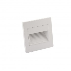 DK3050-WH Светильник встраиваемый в стену, IP 20, LED 3000, 1 Вт, белый, пластик в Соликамске - solikamsk.ok-mebel.com | фото 2