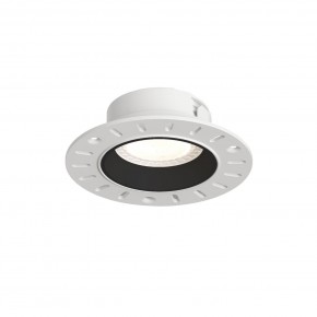 DK3055-BK Встраиваемый светильник, IP 20, 10 Вт, GU5.3, LED, черный, пластик в Соликамске - solikamsk.ok-mebel.com | фото